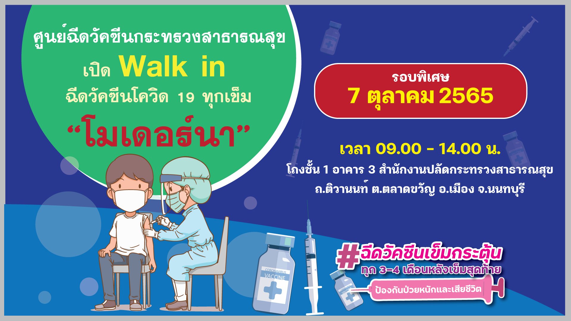 อัปเดตล่าสุด จุดฉีดวัคซีนโควิด ไฟเซอร์-โมเดอร์นา ฟรี มีที่ไหนบ้าง อัปเดตล่าสุด จุดฉีดวัคซีนโควิด ไฟเซอร์-โมเดอร์นา ฟรี มีที่ไหนบ้าง