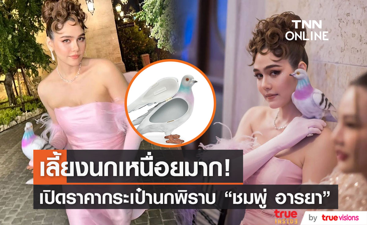 เปิดราคา "น้องเควิน" กระเป๋านกพิราบ ที่ "ชมพู่ อารยา" พกติดตัวไปงาน
