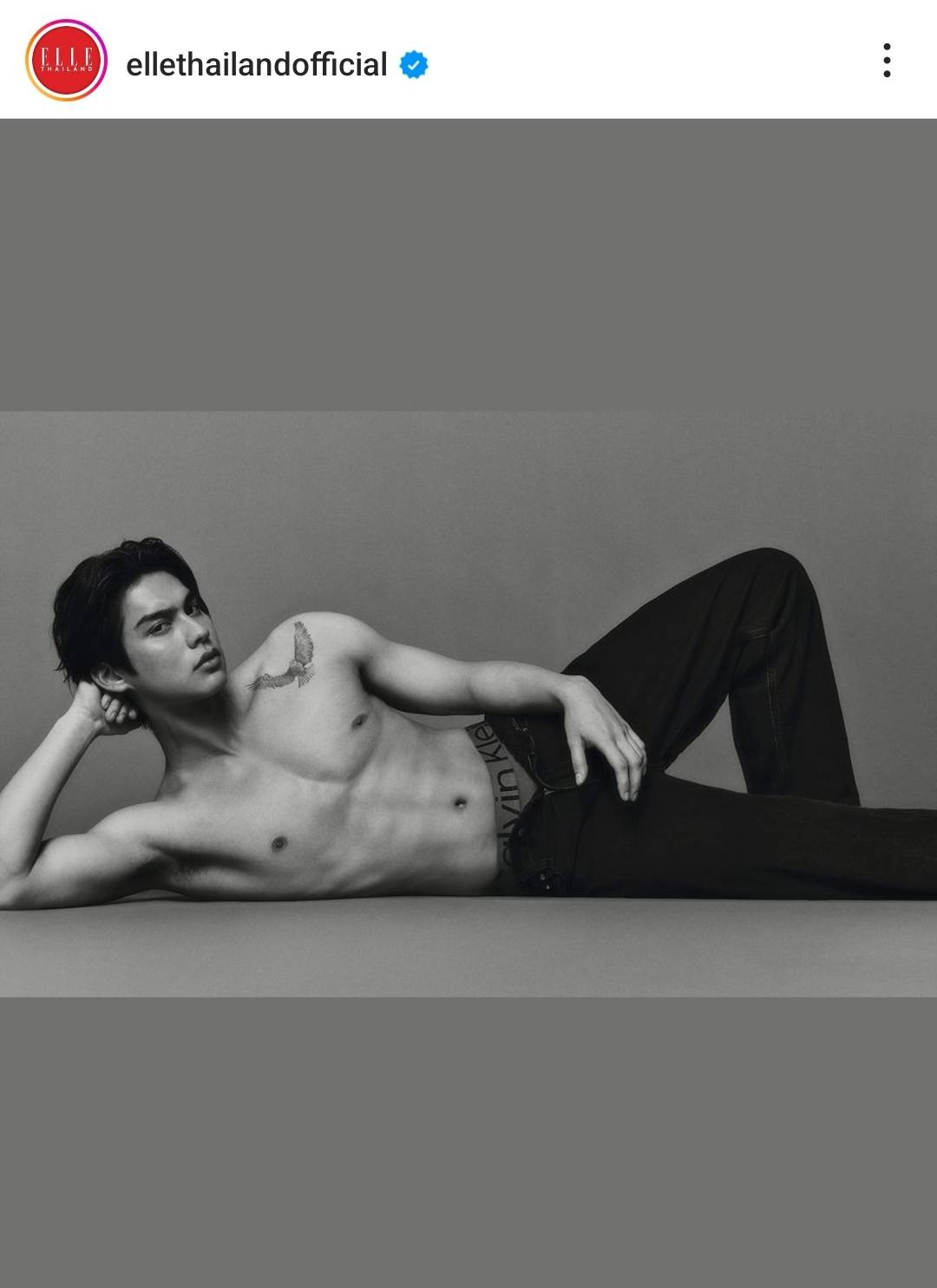 ร้อนแรงเกินต้าน ไบร์ท วชิรวิชญ์ ปรากฎตัวในแคมเปญอันเดอร์แวร์ แบรนด์ Calvin Klein 