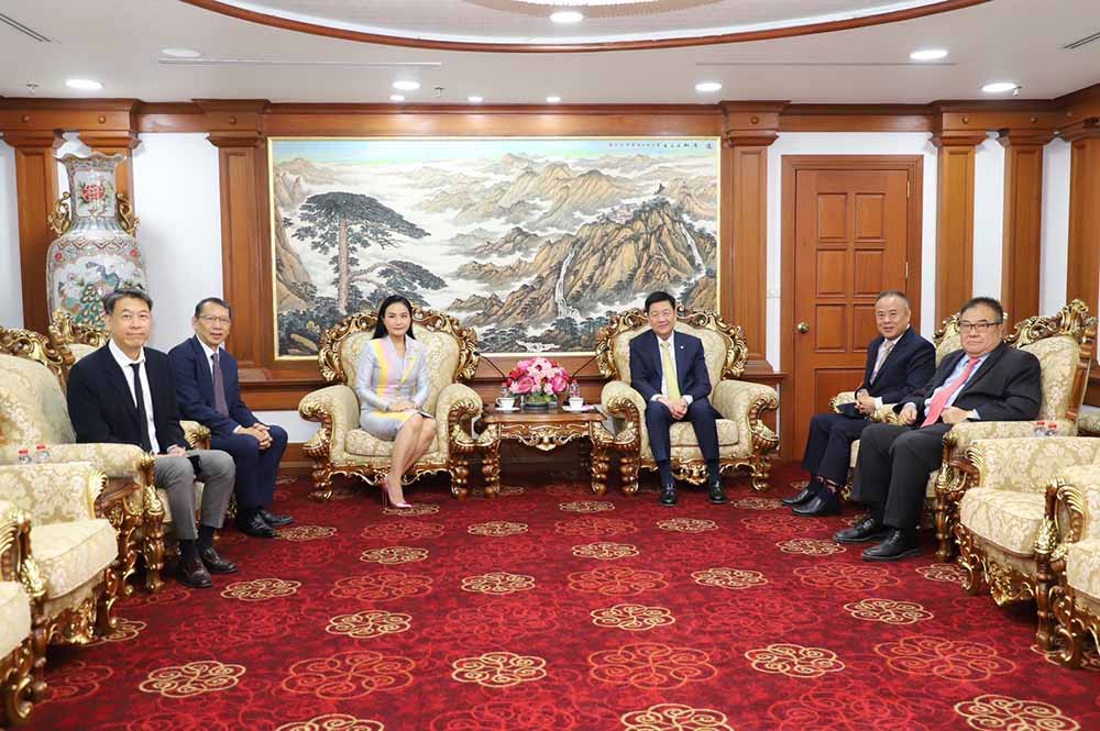 หอการค้าไทย-จีน พร้อมร่วมมือรัฐบาล ทำงานพัฒนาความสัมพันธ์ด้านการค้า-ลงทุน หอการค้าไทย-จีน พร้อมร่วมมือรัฐบาล ทำงานพัฒนาความสัมพันธ์ด้านการค้า-ลงทุน