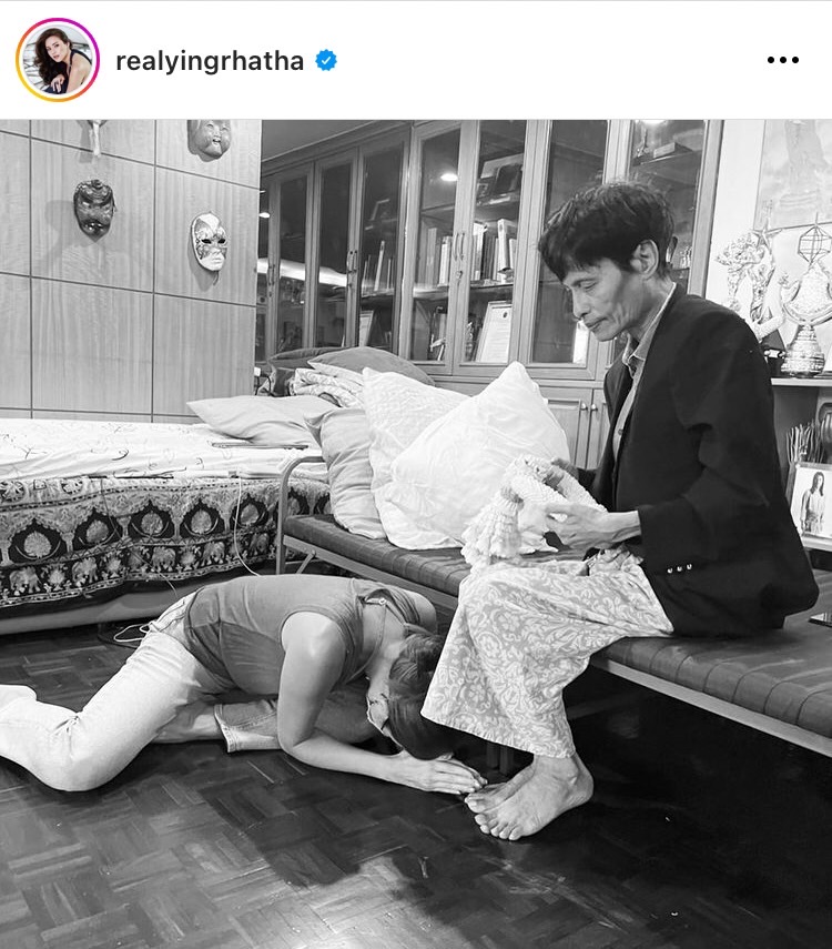 หญิง รฐา โพสต์ไว้อาลัยหม่อมน้อย พร้อมเผยหลักคำสอนจาก คูร ถึง ลูกศิษย์ 