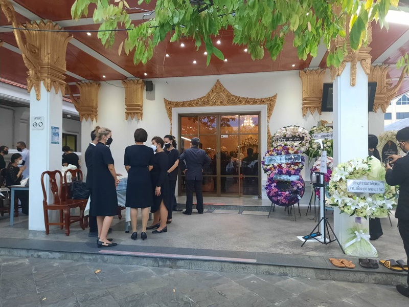 บรรยากาศพิธีพระราชทานน้ำหลวงอาบศพ คุณหญิงวิมล ศิริไพบูลย์ บรรยากาศพิธีพระราชทานน้ำหลวงอาบศพ คุณหญิงวิมล ศิริไพบูลย์