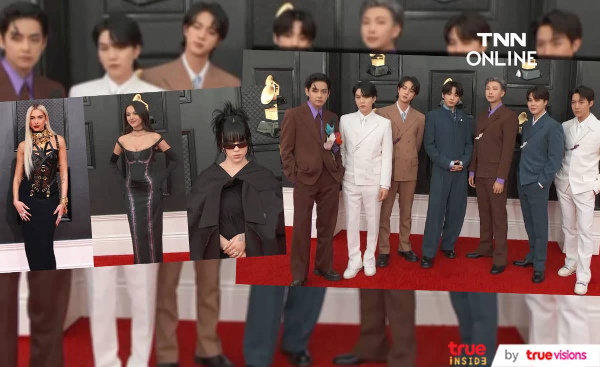 BTS, บิลลี ไอลิช, โอลิเวีย รอดริโก และ ดัว ลิปา นำทีมศิลปินเฉิดฉายบนพรมแดงงาน Grammy Awards ครั้งที่ 64 BTS, บิลลี ไอลิช, โอลิเวีย รอดริโก และ ดัว ลิปา นำทีมศิลปินเฉิดฉายบนพรมแดงงาน Grammy Awards ครั้งที่ 64
