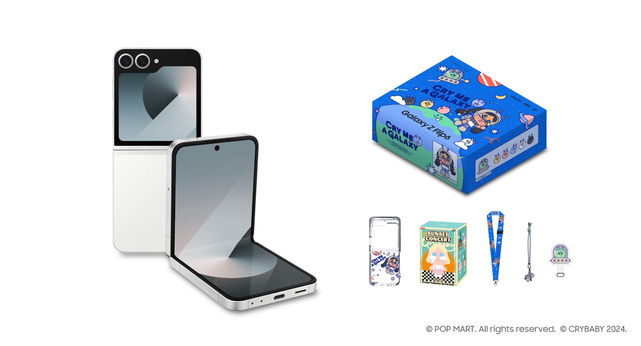 Samsung จับมือ POP MART เปิดตัวอาร์ตทอย Crybaby สุดน่ารัก