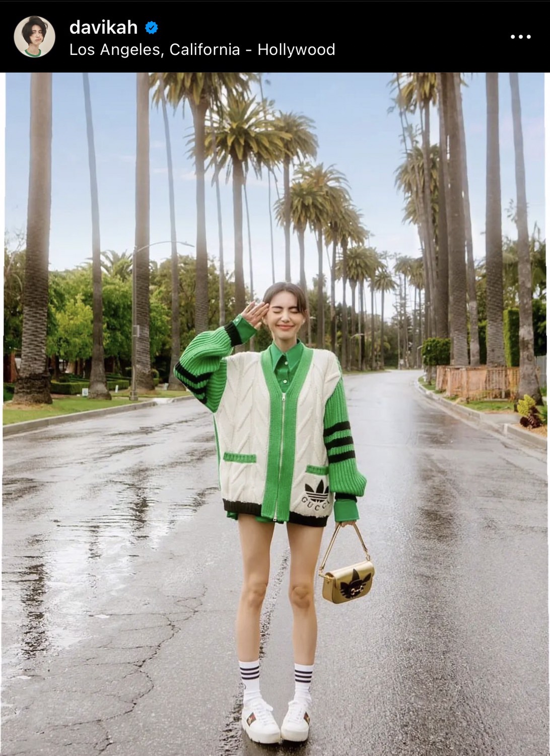 ใหม่ ดาวิกา โชว์เเฟชั่นสุดเเซ่บกลาง Los Angeles
