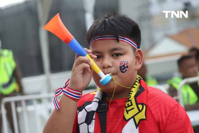 แฟนบอลแน่นราชมังฯ ลุ้นไทยเข้ารอบต่อไป ฟุตบอลโลก 2026 รอบคัดเลือก แฟนบอลแน่นราชมังฯ ลุ้นไทยเข้ารอบต่อไป ฟุตบอลโลก 2026 รอบคัดเลือก