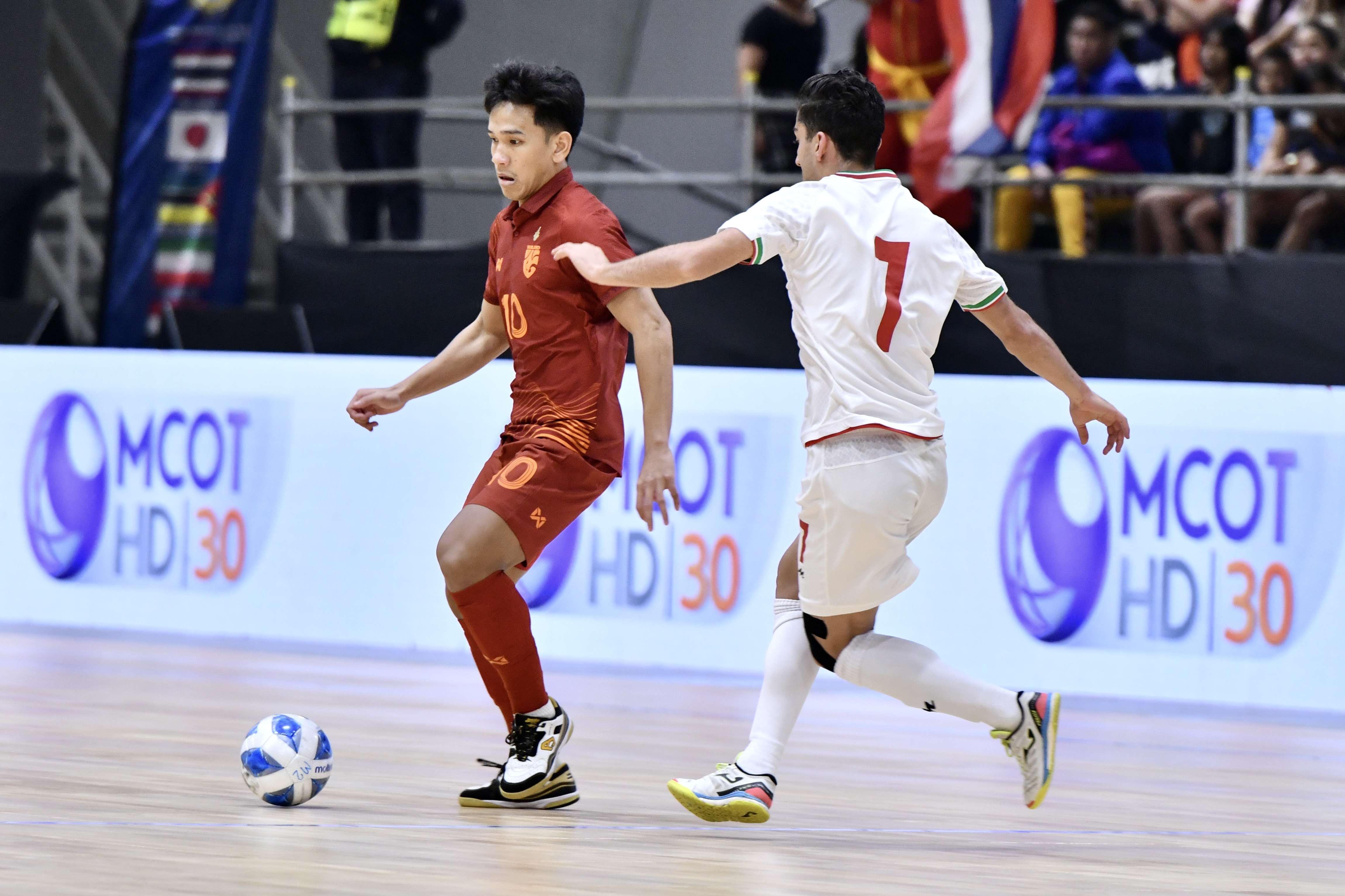 (ไฮไลท์)ผลฟุตซอล NSDF Futsal Championship 2023 รอบรองชนะเลิศ อิหร่าน พบ ไทย (ไฮไลท์)ผลฟุตซอล NSDF Futsal Championship 2023 รอบรองชนะเลิศ อิหร่าน พบ ไทย