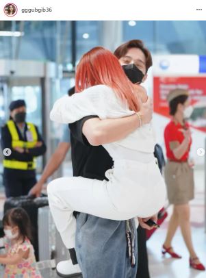 ยกครัวต้อนรับสามี กุ๊บกิ๊บ เผยเซอร์ไพรส์หวาน หลังไม่ได้เจอ บี้ 353 วัน