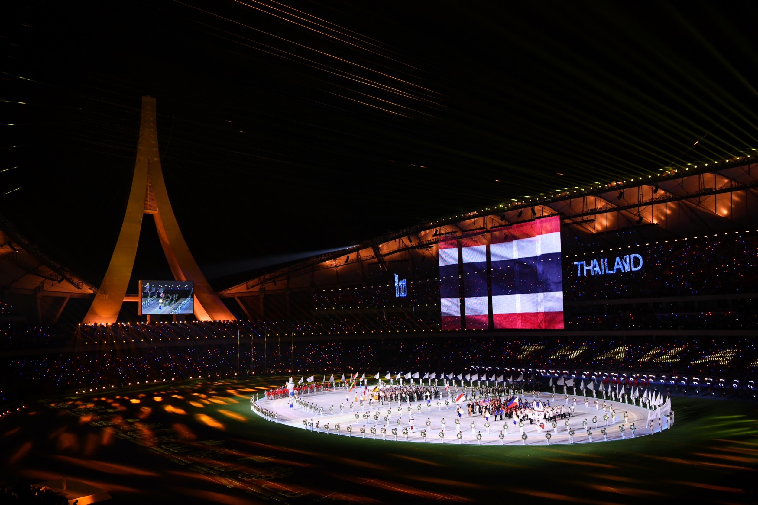 ประมวลภาพพิธีเปิด 'ซีเกมส์ 2023' กัมพูชาจัดยิ่งใหญ่อลังการ ประมวลภาพพิธีเปิด 'ซีเกมส์ 2023' กัมพูชาจัดยิ่งใหญ่อลังการ