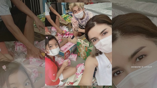 “แม่โบว์-น้องมะลิ”  แท็กทีมทำถุงปันน้ำใจช่วยเหลือผู้ที่เดือดร้อนจากโควิด-19  (มีคลิป) 