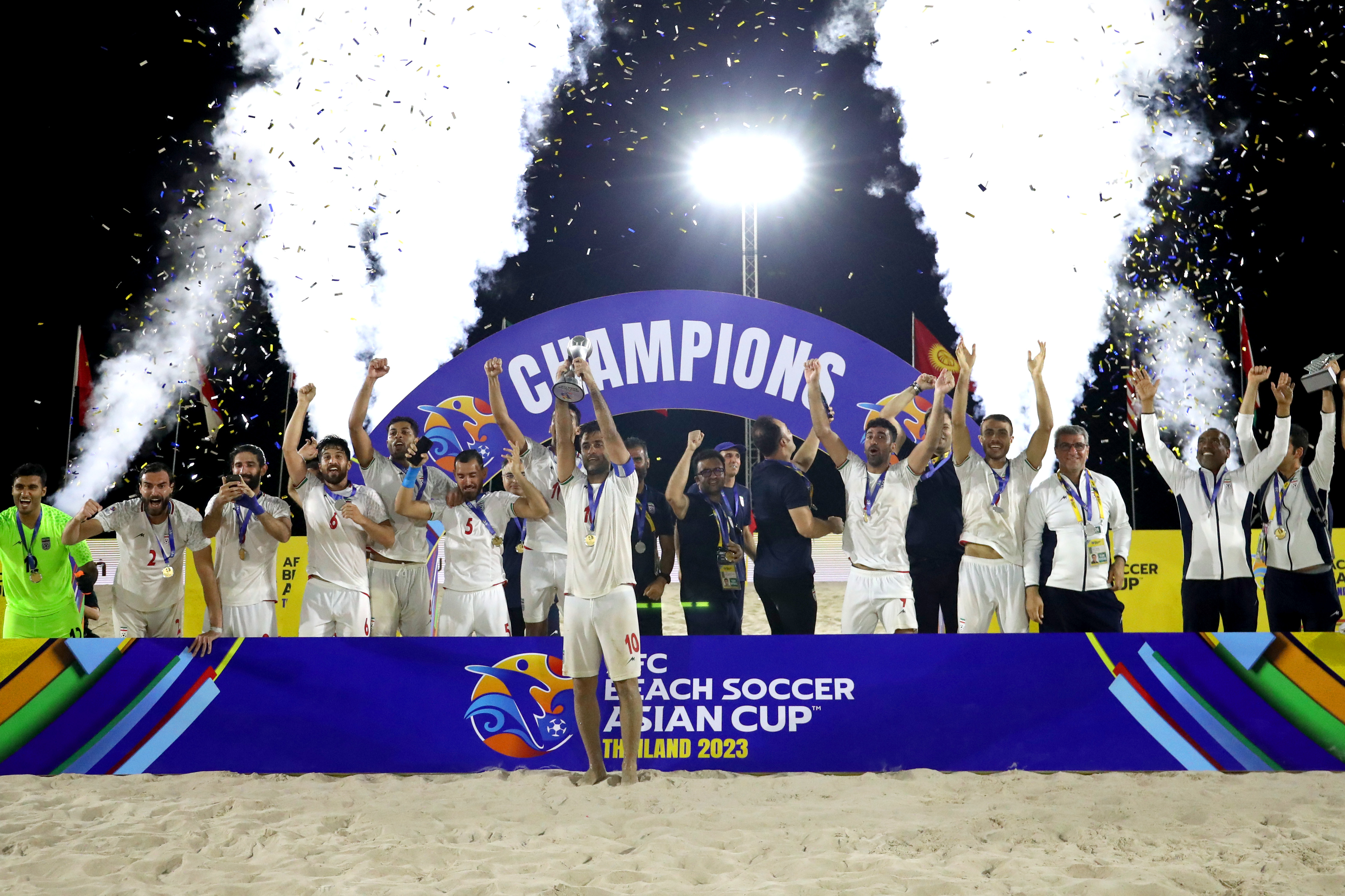 ผลฟุตบอลชายหาดชิงแชมป์เอเชีย 2023 ญี่ปุ่น พบ อิหร่าน พร้อมสรุปรางวัลบุคคลที่นี่! ผลฟุตบอลชายหาดชิงแชมป์เอเชีย 2023 ญี่ปุ่น พบ อิหร่าน พร้อมสรุปรางวัลบุคคลที่นี่!