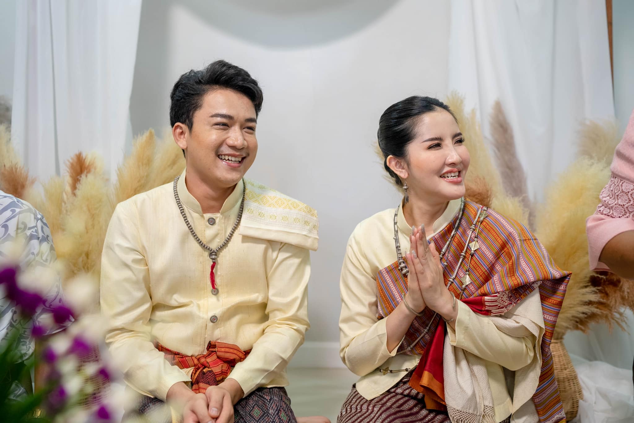 เบียร์ พร้อมพงษ์ ควงแฟนสาวแต่งงานสุดเรียบง่ายและอบอุ่น