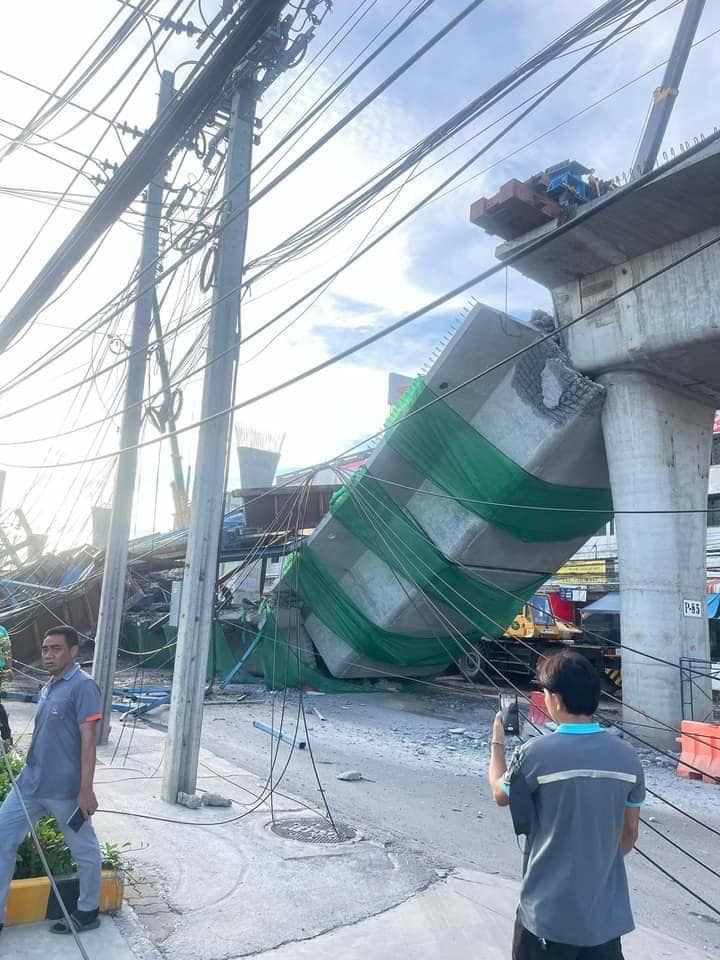 ‘สะพานถล่มลาดกระบัง’ ย้อนดูโพสต์ดร.เอ้ เคยเตือนแล้ว! 'กลัวพัง' ‘สะพานถล่มลาดกระบัง’ ย้อนดูโพสต์ดร.เอ้ เคยเตือนแล้ว! 'กลัวพัง'