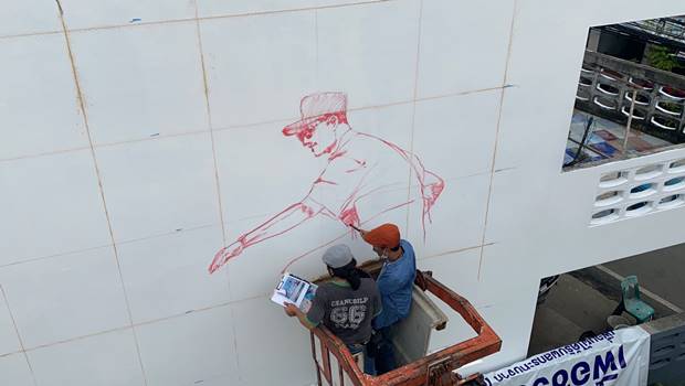 Art4Worth ตวัดแปรงวาดพระบรมฉายาลักษณ์ ในหลวง ร.9 ทรงเรือใบ Art4Worth ตวัดแปรงวาดพระบรมฉายาลักษณ์ ในหลวง ร.9 ทรงเรือใบ