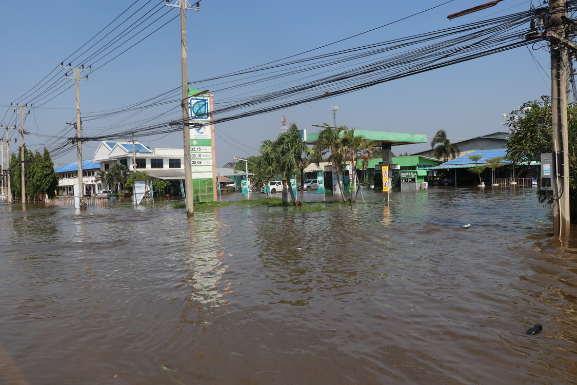 สรุปสถานการณ์ เขื่อนเจ้าพระยา 20 ต.ค. ระบายน้ำลดลง-แต่เหนือเขื่อนยังอ่วม