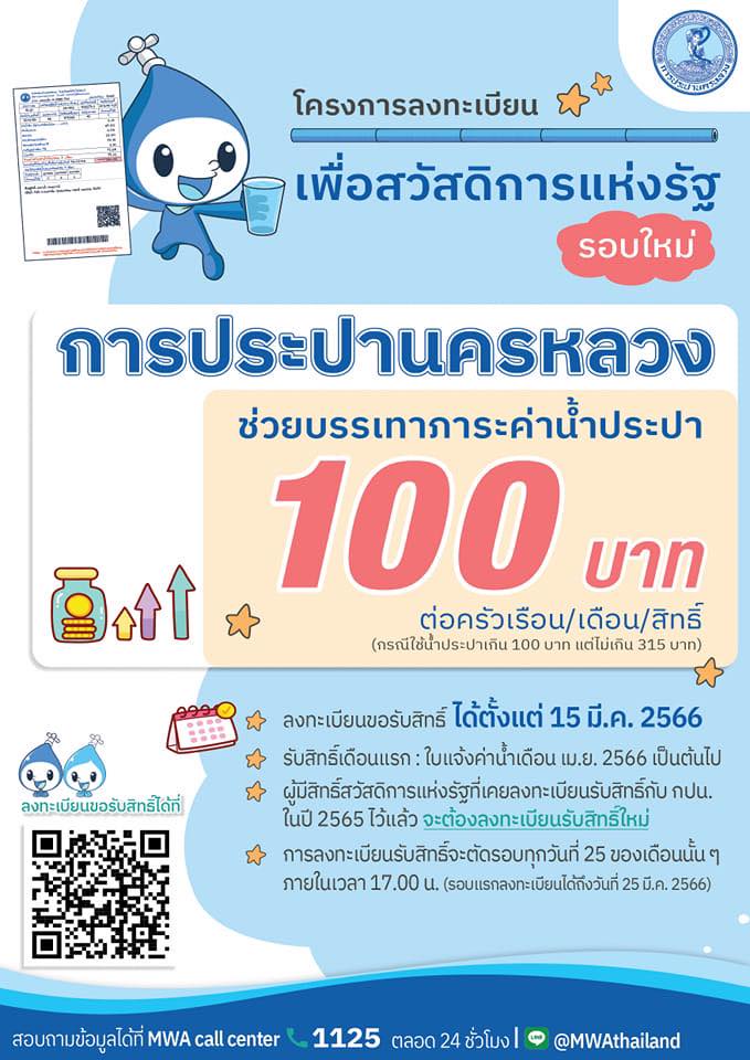 ลงทะเบียนรับสิทธิ ค่าน้ำ-ค่าไฟ บัตรสวัสดิการแห่งรัฐรอบใหม่ ดูขั้นตอนที่นี่!