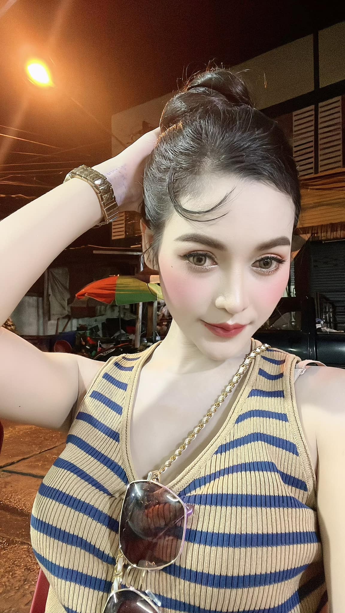 “อ๋อมแอ๋ม” นางเอกหมอลำเพชรบ้านแพง ขวัญเสียหนัก! หลังหลับในจนรถพุ่งตกข้างทาง