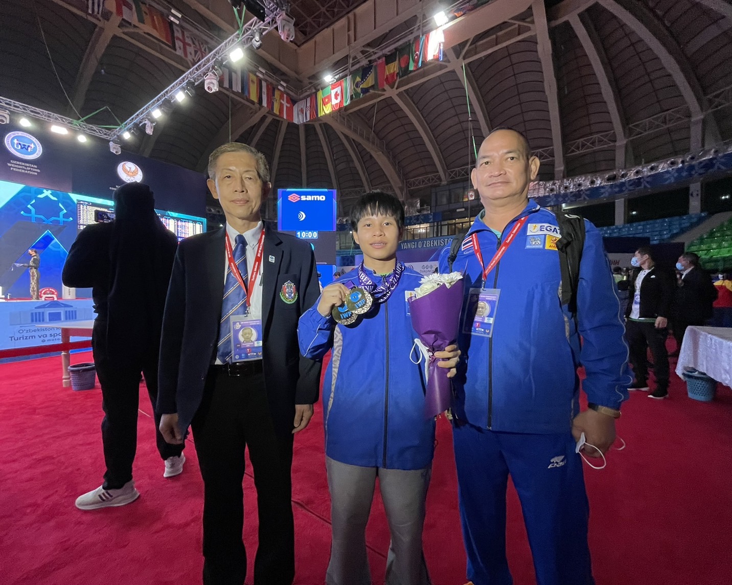 จอมพลังไทยกวาด 5ทอง 1เงิน ศึกยกน้ำหนักชิงแชมป์โลก2021วันที่สอง จอมพลังไทยกวาด 5ทอง 1เงิน ศึกยกน้ำหนักชิงแชมป์โลก2021วันที่สอง
