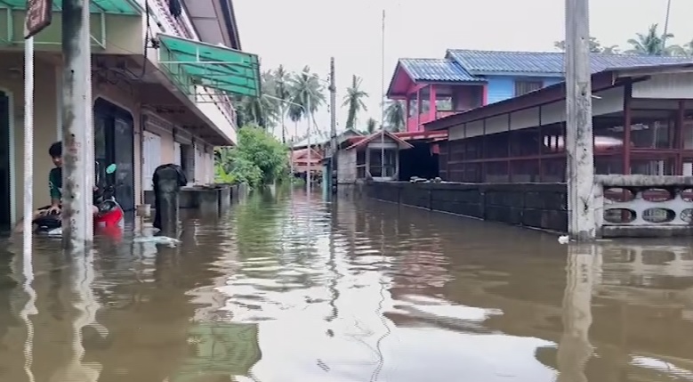 ปัตตานีน้ำท่วมหนัก ชาว อ.หนองจิกเดือดร้อนหนักรอบ 20 ปี 