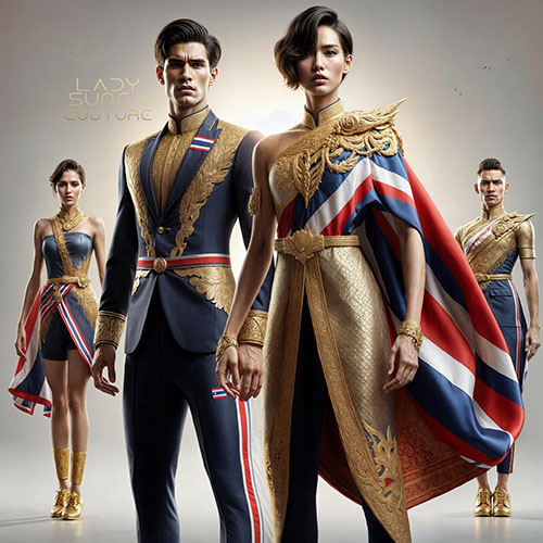 เปิดตัว “ชุดพิธีการทีมชาติไทย” เดินโอลิมปิก ชาวเน็ตไม่ปลื้ม ใช้ AI ออกแบบใหม่