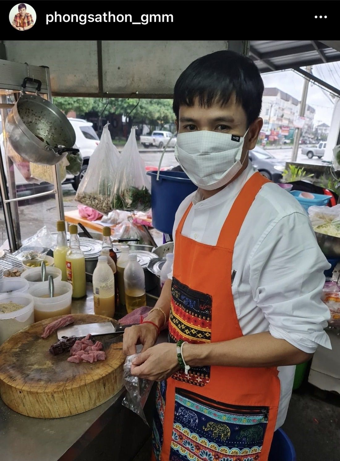 ไผ่ พงศธร เปิดร้านลาบ คนบ้านเดียวกัน สู้โควิด-19