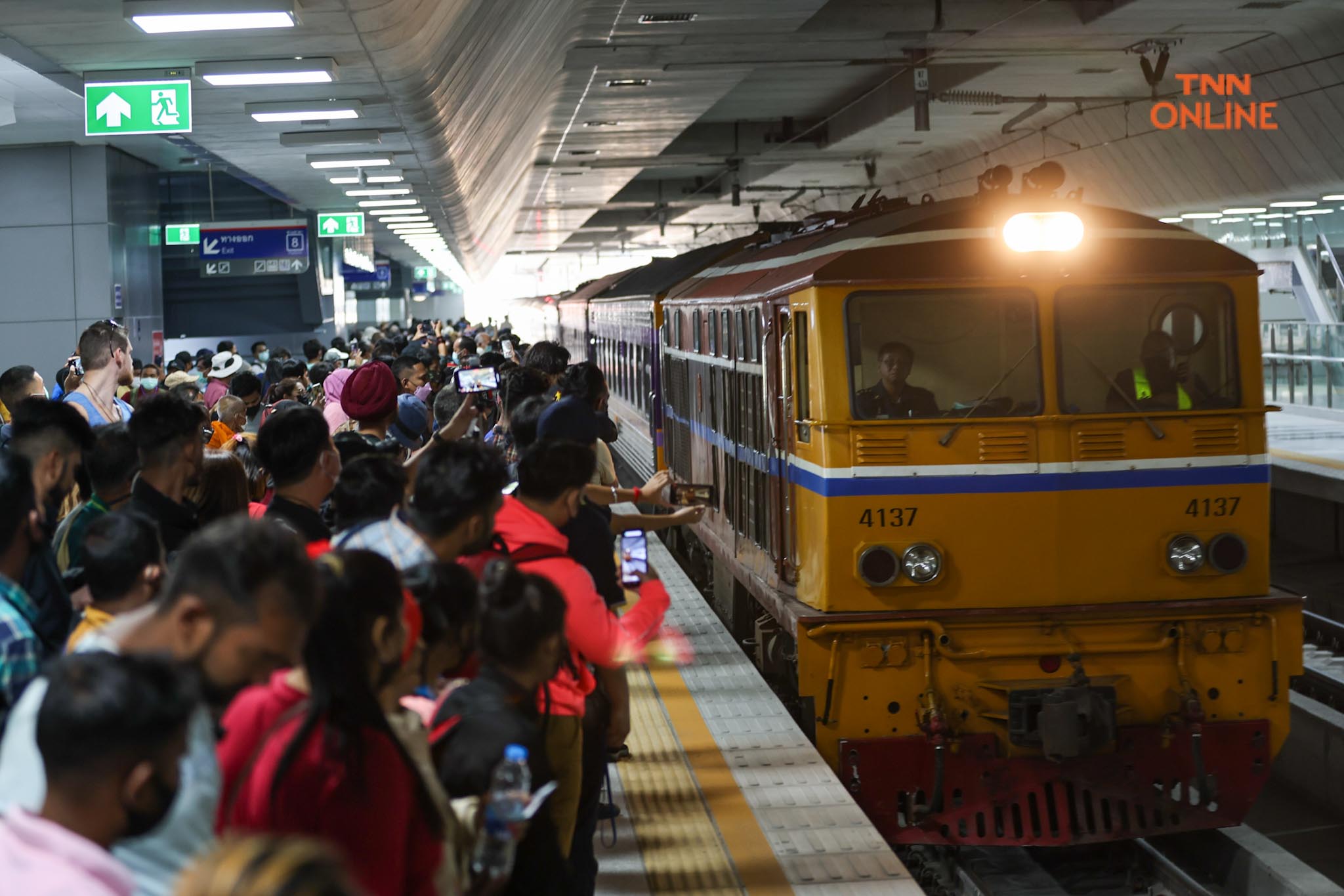 เปิดให้บริการวันแรก รถไฟทางไกลมายังสถานีกลางกรุงเทพอภิวัฒน์