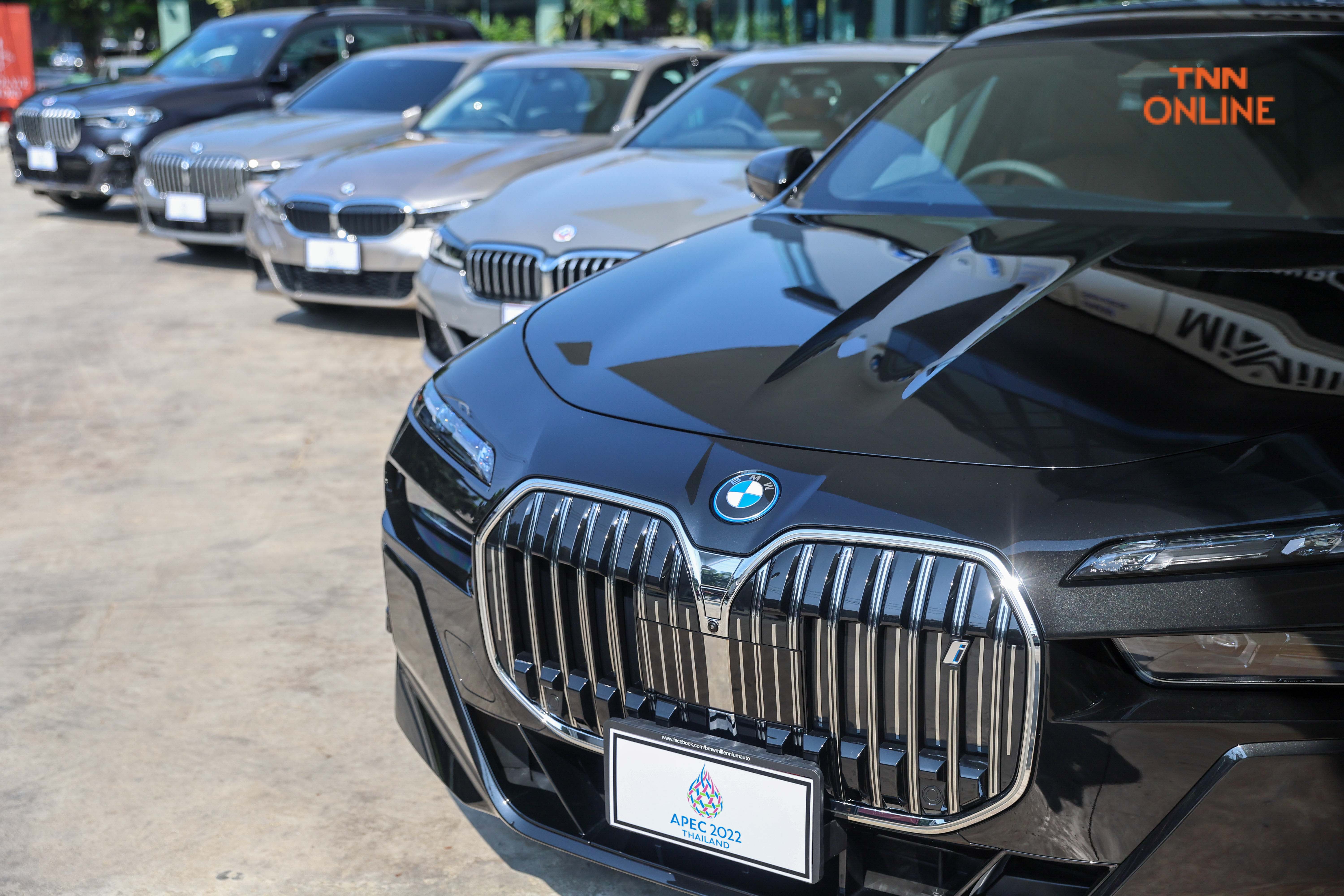 เปิดตัว ‘BMW’ I7 ต้อนรับคณะผู้นำร่วมการประชุม เอเปค 2565