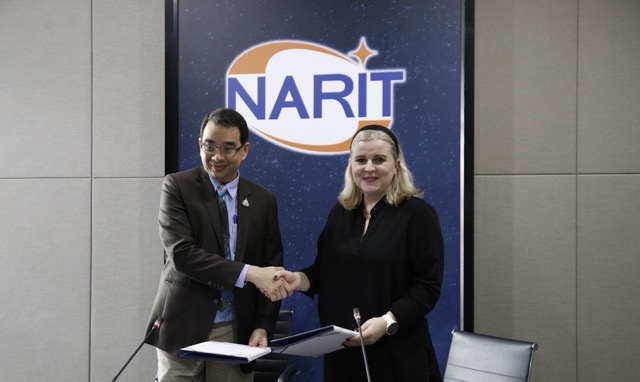 NARIT เผยกล้องโทรทรรศน์วิทยุแห่งชาติขนาด 40 เมตร ขยายขอบเขตการศึกษาเอกภพของไทย NARIT เผยกล้องโทรทรรศน์วิทยุแห่งชาติขนาด 40 เมตร ขยายขอบเขตการศึกษาเอกภพของไทย