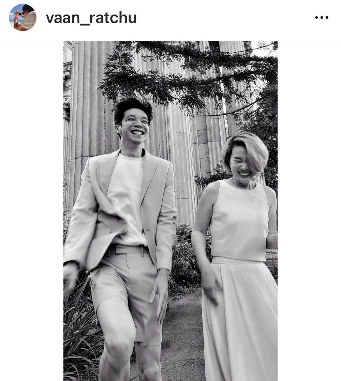 ว่าน รัชชุ ควงแฟนสาวเข้าพิธีวิวาห์สุดหวาน 
