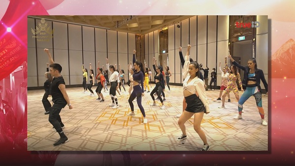 30 สาวงาม MUT2021 ซ้อมเต้นสุดแกร่งเตรียมโชว์บนเวที   (มีคลิป)