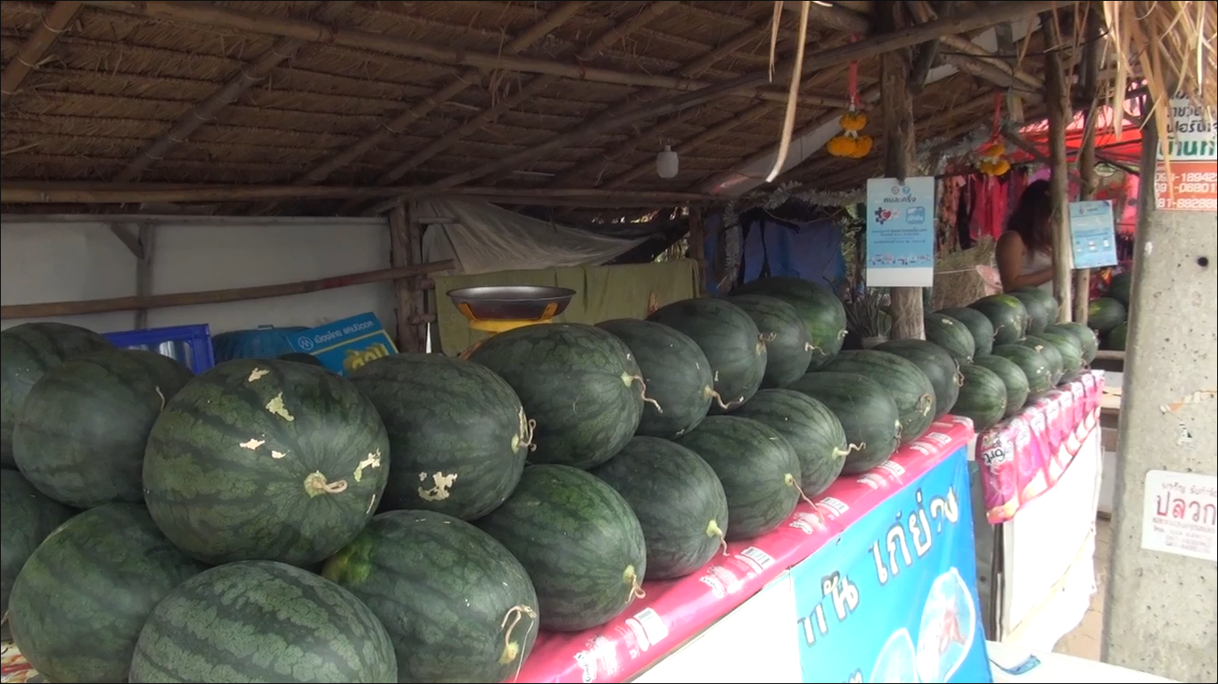 จัดฉาก! สาวทูพีชขายแตงโม เจ้าของร้านให้ยืมสถานที่โดนปรับ 500