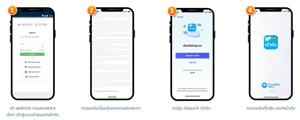 ยื่นภาษีออนไลน์ 2566 เปิดวิธีและขั้นตอนการยืนยันตัวตนผ่านแอปฯ เป๋าตัง ยื่นภาษีออนไลน์ 2566 เปิดวิธีและขั้นตอนการยืนยันตัวตนผ่านแอปฯ เป๋าตัง
