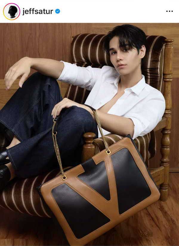 เจฟ ซาเตอร์ สุดปัง! ได้เป็นแบรนด์แอมบาสเดอร์ Valentino คนแรกในอาเซียน เจฟ ซาเตอร์ สุดปัง! ได้เป็นแบรนด์แอมบาสเดอร์ Valentino คนแรกในอาเซียน