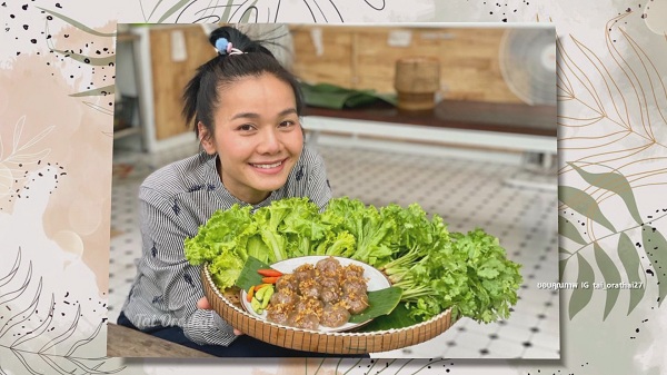 “ต่าย อรทัย” ใช้ชีวิตพอเพียงปลูกผักผลไม้ ขายสาคู  (มีคลิป)