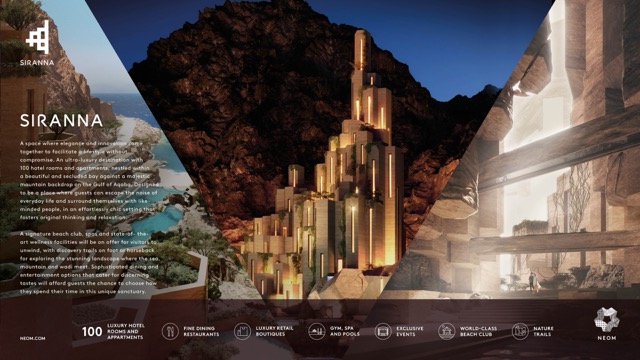 NEOM เปิดตัว SIRANNA สวรรค์แห่งการพักผ่อนสุดหรูท่ามกลางธรรมชาติที่ยั่งยืน NEOM เปิดตัว SIRANNA สวรรค์แห่งการพักผ่อนสุดหรูท่ามกลางธรรมชาติที่ยั่งยืน