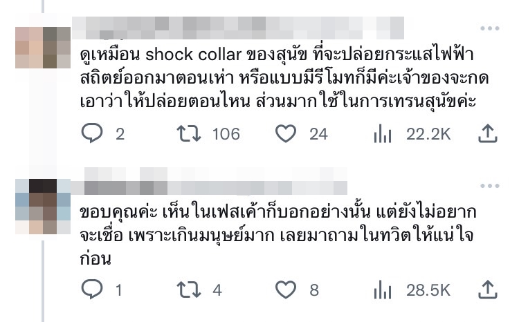 ชาวเน็ตสงสัย! เครื่องประดับบนคอ ดิว อรสรา คล้ายกับเครื่องฝึกสุนัข?