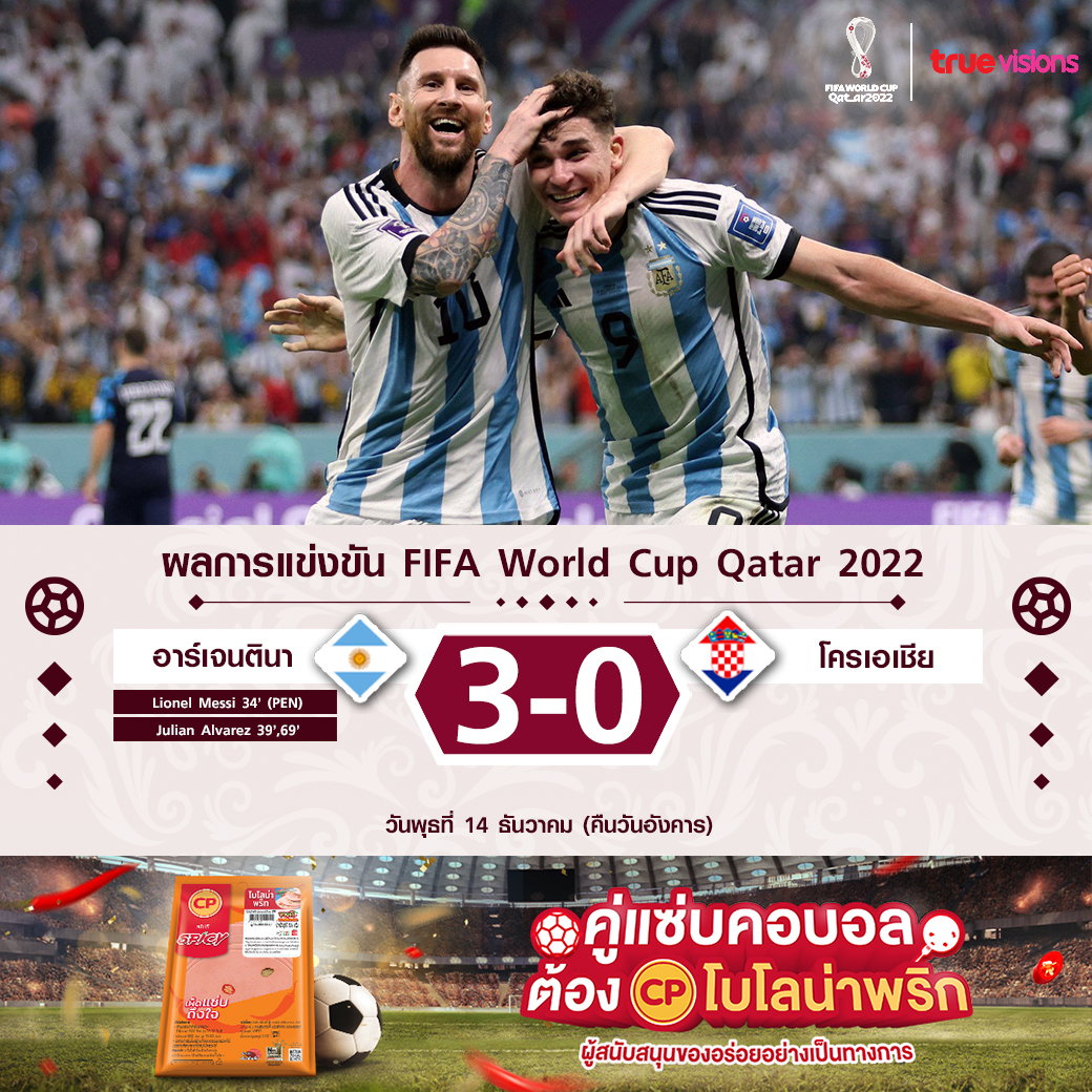 'แจ็ค แฟนฉัน-นิกกี้ ณฉัตร'!! ปริ่ม 'ลิโอเนล เมสซี่' ท็อปฟอร์มพา 'อาร์เจนฯ' เข้าชิงบอลโลก
