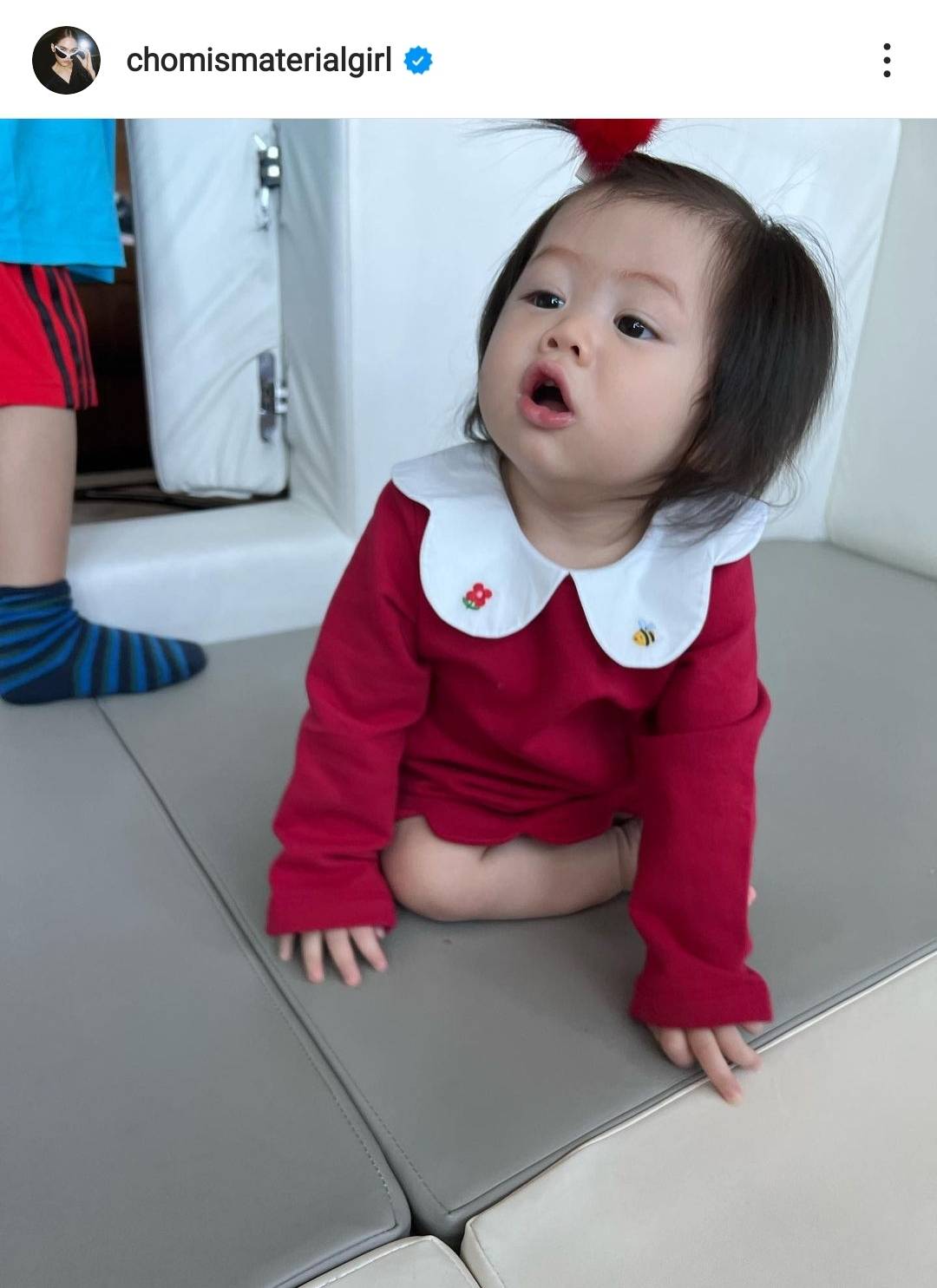 ชมพู่ อารยา เผยภาพสุดน่ารัก น้องแอบิเกล ฉลองอายุครบ 10 เดือน ชมพู่ อารยา เผยภาพสุดน่ารัก น้องแอบิเกล ฉลองอายุครบ 10 เดือน