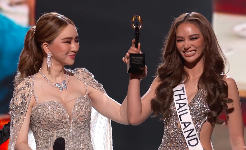 “แอนนา เสือ” คว้ารางวัล  impact wayv เวที Miss Universe 2022