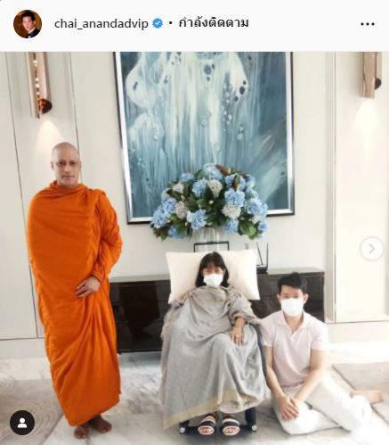 ปลื้มปริ่ม พระกากัน มาลิค นักแสดงชาวอินเดีย มาให้พรคุณแม่ ชาย อนันทวีป