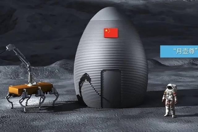 จีนมุ่งสู่ดวงจันทร์ เผยแผนสร้างบ้าน อาณานิคม ด้วย 3D Printing
