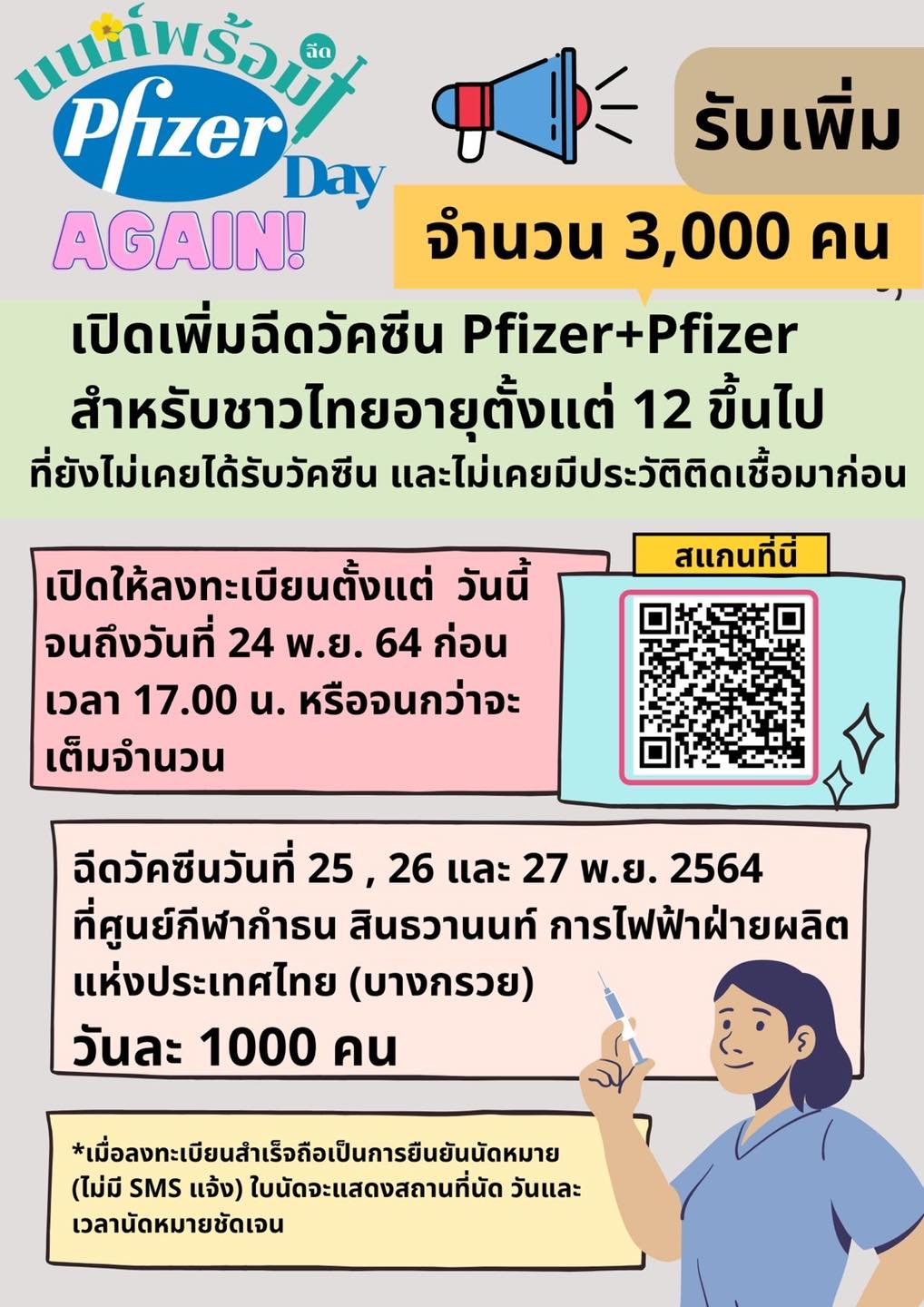 เปิดวิธีจองฉีดไฟเซอร์ ‘นนท์พร้อม’ มีขั้นตอนอย่างไรบ้าง เปิดวิธีจองฉีดไฟเซอร์ ‘นนท์พร้อม’ มีขั้นตอนอย่างไรบ้าง