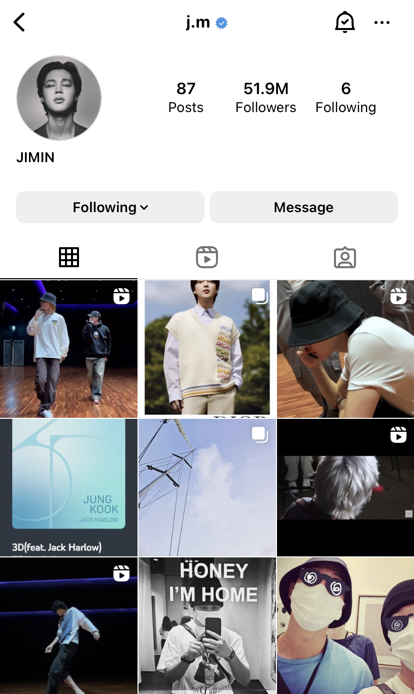 ศิลปิน K-pop ที่มียอดฟอล IG มากที่สุด ศิลปิน K-pop ที่มียอดฟอล IG มากที่สุด