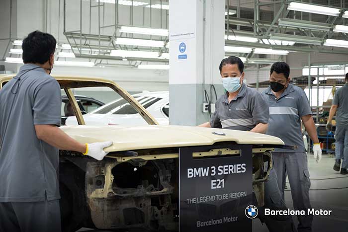 บาเซโลนา มอเตอร์ เปิดบริการซ่อมรถ BMW คลาสสิคแบบครบวงจรแห่งแรกในประเทศไทย