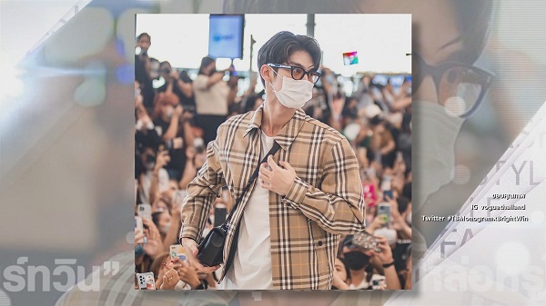 “ไบร์ทวิน” นำทัพซุปตาร์ไทยหล่อหรูในอีเวนต์แบรนด์ “Burberry”  (มีคลิป)