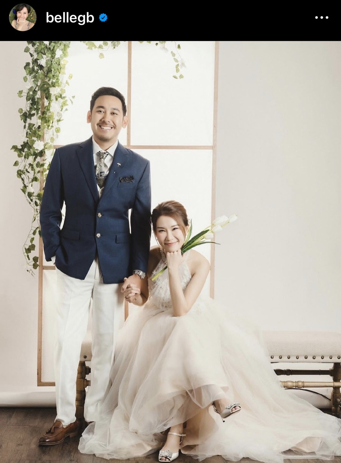 เบลล์ มนัญญา เผยภาพพรีเวดดิ้ง ก่อนถึงวันวิวาห์