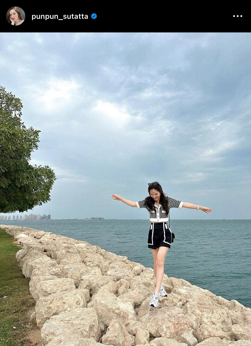 ปันปัน สุทัตตา ควงแฟนหนุ่มอวดทริปหวานที่กาตาร์