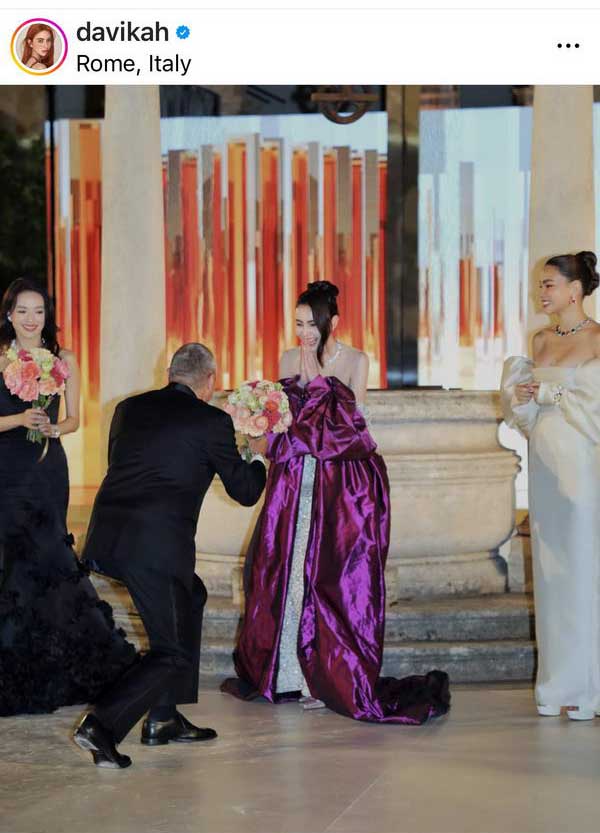 ใหม่ ดาวิกา สวยปัง!โกอินเตอร์ร่วมงานกาล่าแบรนด์หรู ฉลองครบรอบ140ปี ใหม่ ดาวิกา สวยปัง!โกอินเตอร์ร่วมงานกาล่าแบรนด์หรู ฉลองครบรอบ140ปี