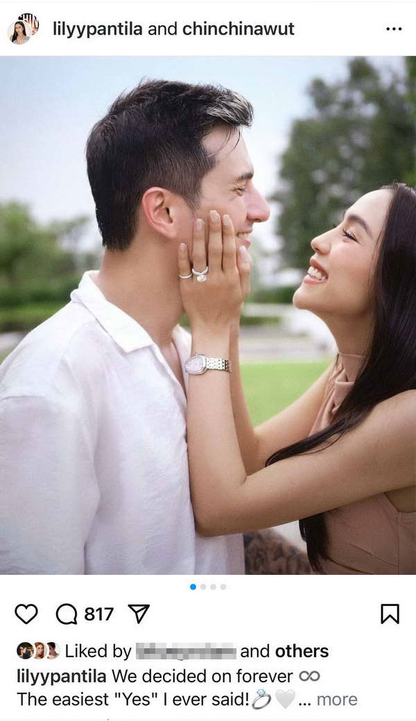 เซอร์ไพรส์! ชิน ชินวุฒ ขอแต่งงาน ลิลลี่ ภัณฑิลา แล้ว หลังคบหาดูใจ10ปี เซอร์ไพรส์! ชิน ชินวุฒ ขอแต่งงาน ลิลลี่ ภัณฑิลา แล้ว หลังคบหาดูใจ10ปี