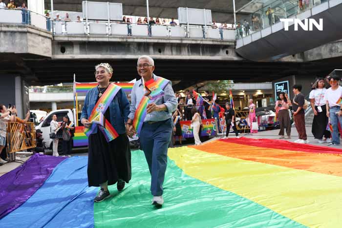 แรลลี่ทั่วกรุงฉลองยิ่งใหญ่ LGBTQIAN+ ฉลองกฎหมายสมรสเท่าเทียมผ่านฉลุย แรลลี่ทั่วกรุงฉลองยิ่งใหญ่ LGBTQIAN+ ฉลองกฎหมายสมรสเท่าเทียมผ่านฉลุย